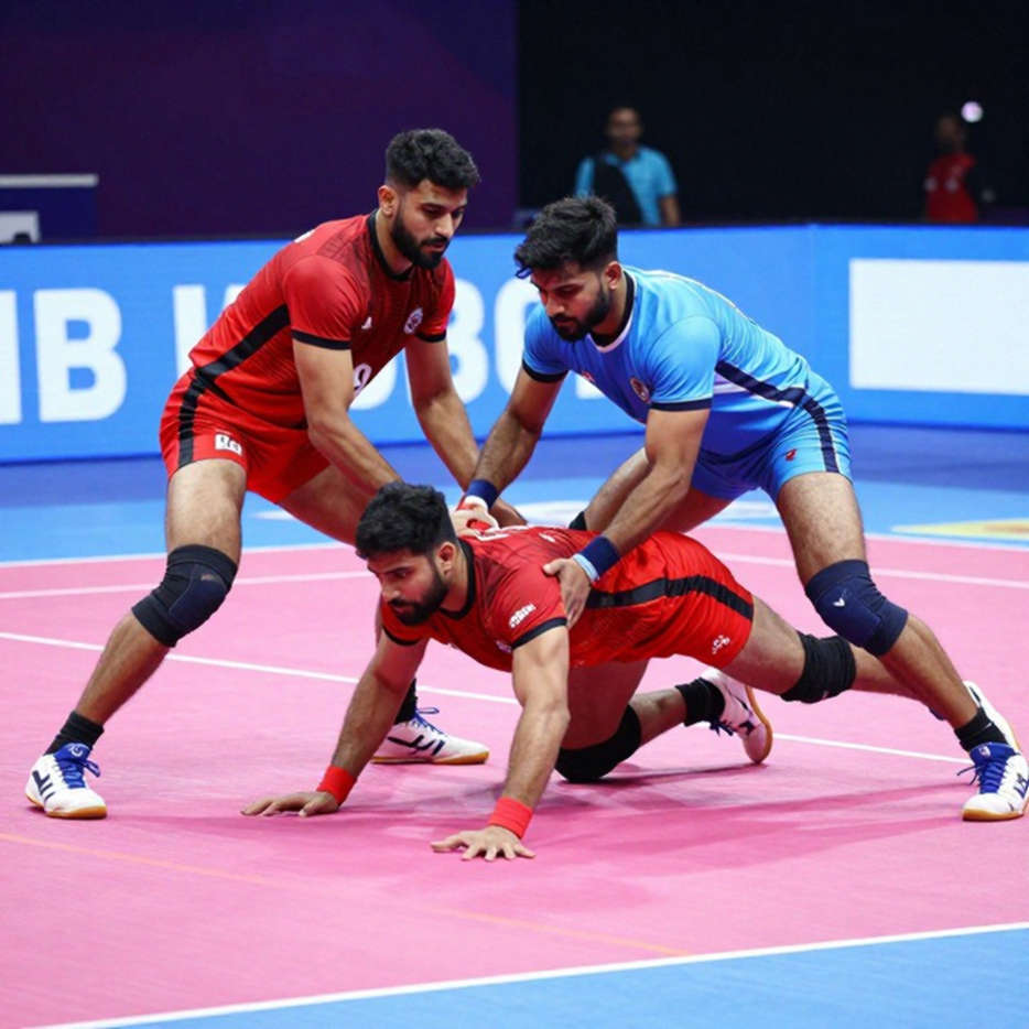 कॉमनवेल्थ कबड्डी चैंपियनशिप 2026, डे-1: तालिका में चौथा नंबर उस टीम का है जिसने एक भी मैच नहीं खेला